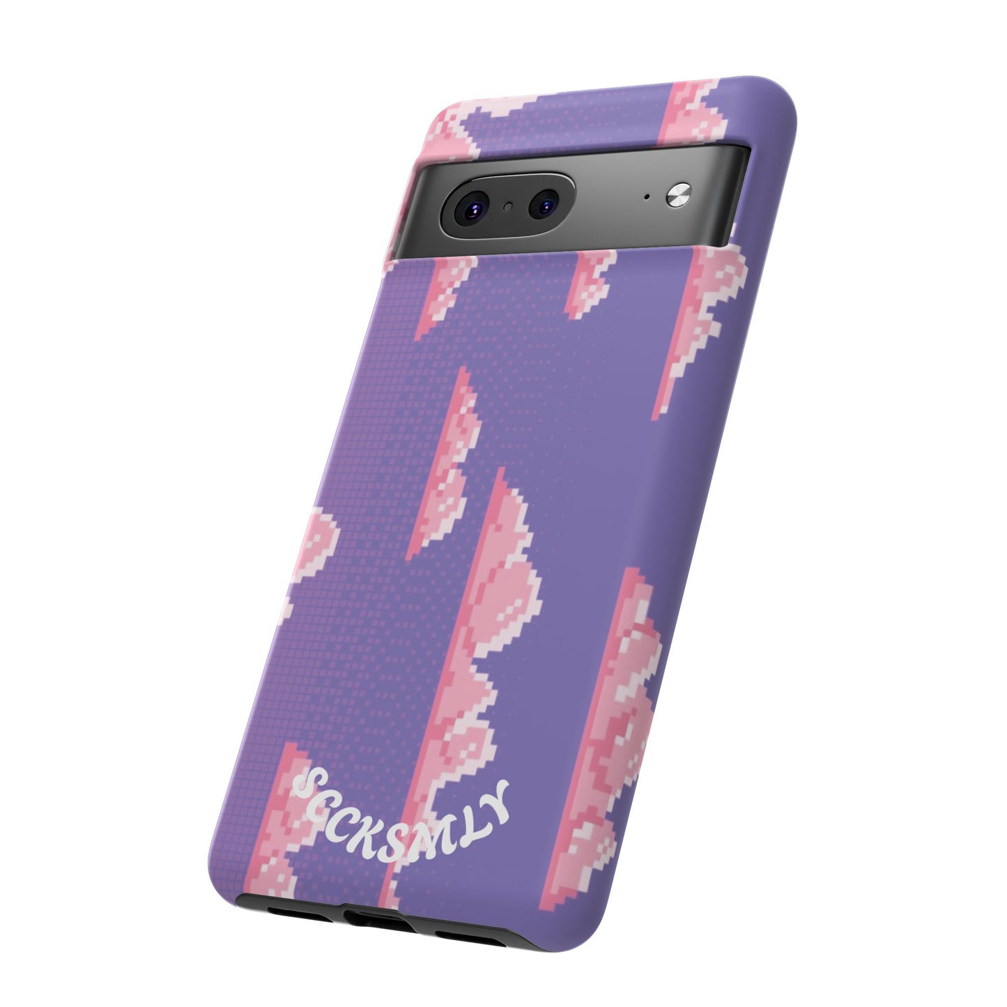 Purple Cotton Candy Sky Tough Phone Case for Google Pixel