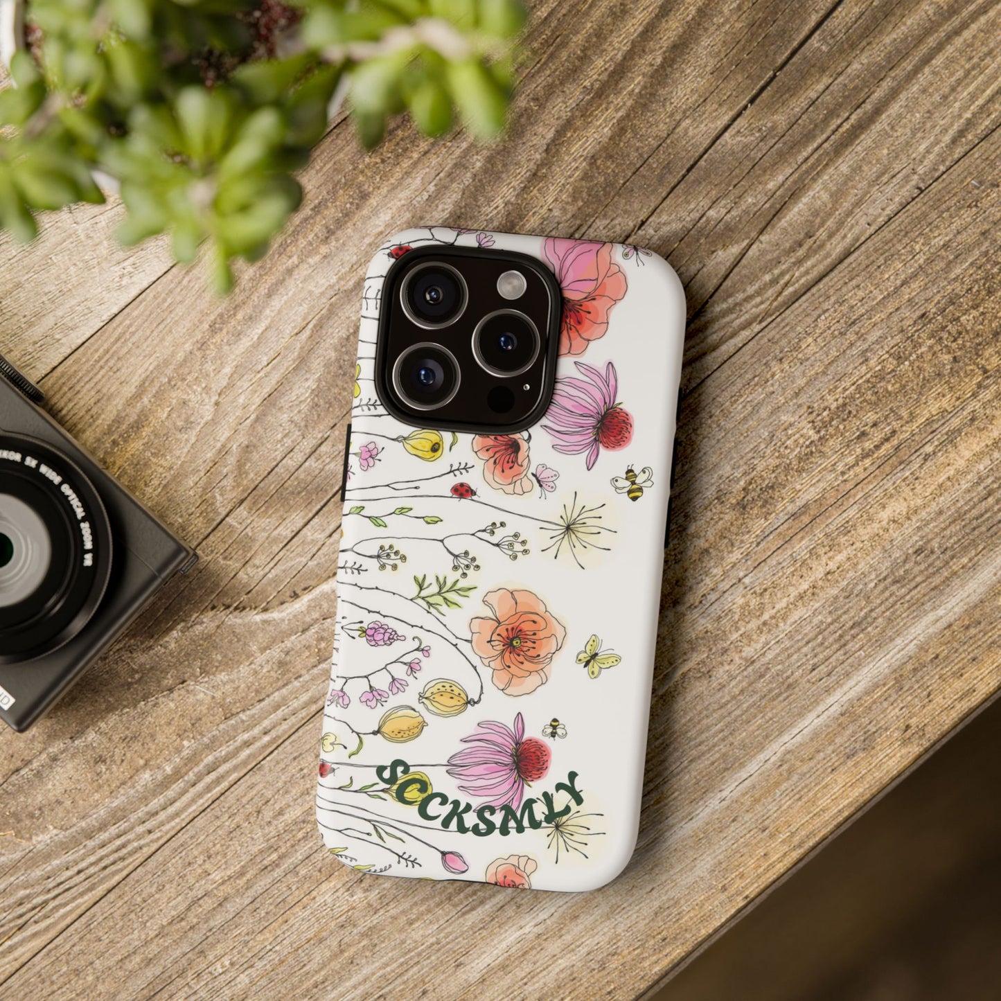 Wonderful Garden Tough Phone Case for Apple