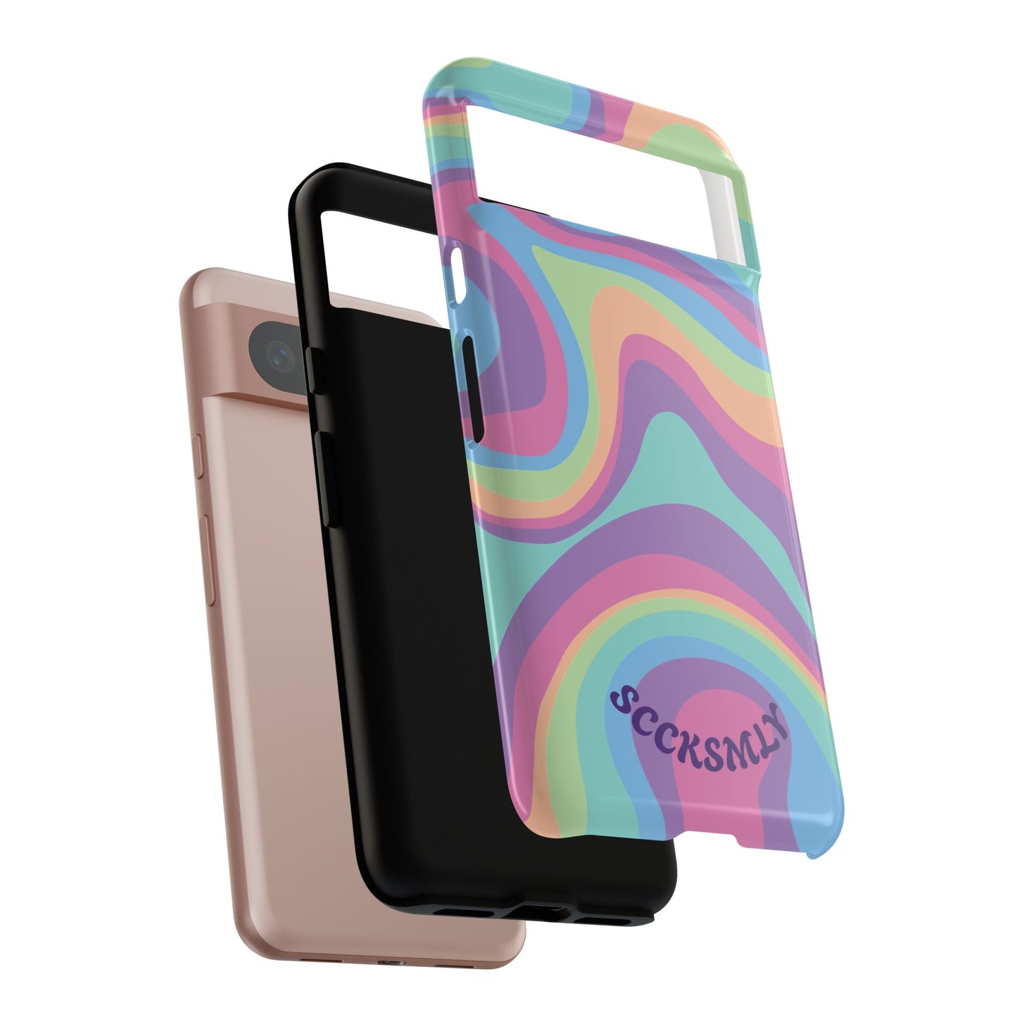 Pastel Swirl Phone Case for Google Pixel