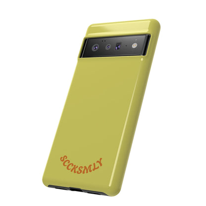 SOLID Lemon Dijon Glaze Tough Case for Google Pixel