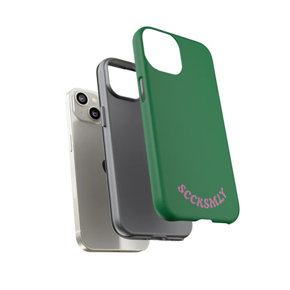 SOLID Garden Pink Tough Case for Apple