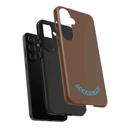 SOLID Chocolate Coco Tough Case for Samsung