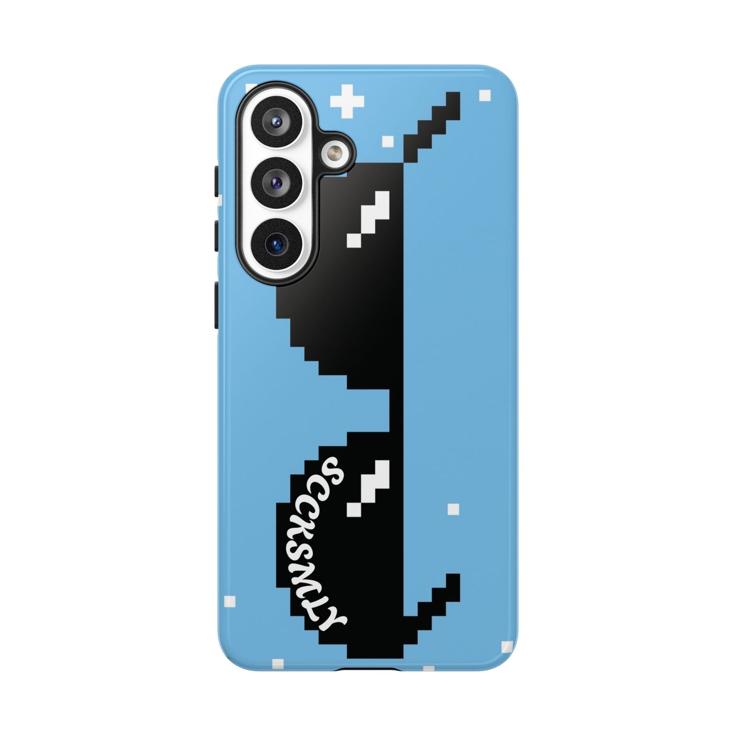 Pixel Glass Tough Phone Case for Samsung