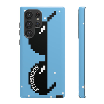 Pixel Glass Tough Phone Case for Samsung