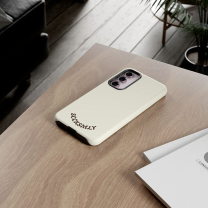 Cream Milk Chocolate Tough Phone Case for Samsung