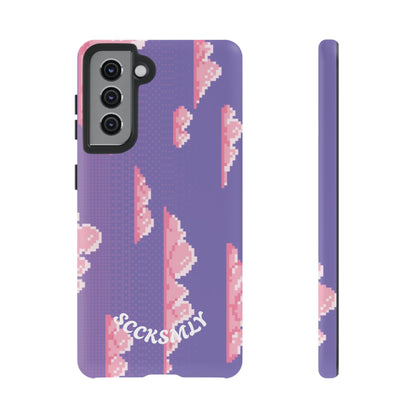 Purple Cotton Candy Sky Tough Phone Case for Samsung