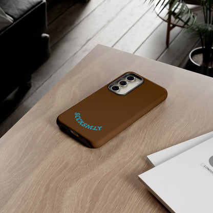 SOLID Chocolate Coco Tough Case for Samsung