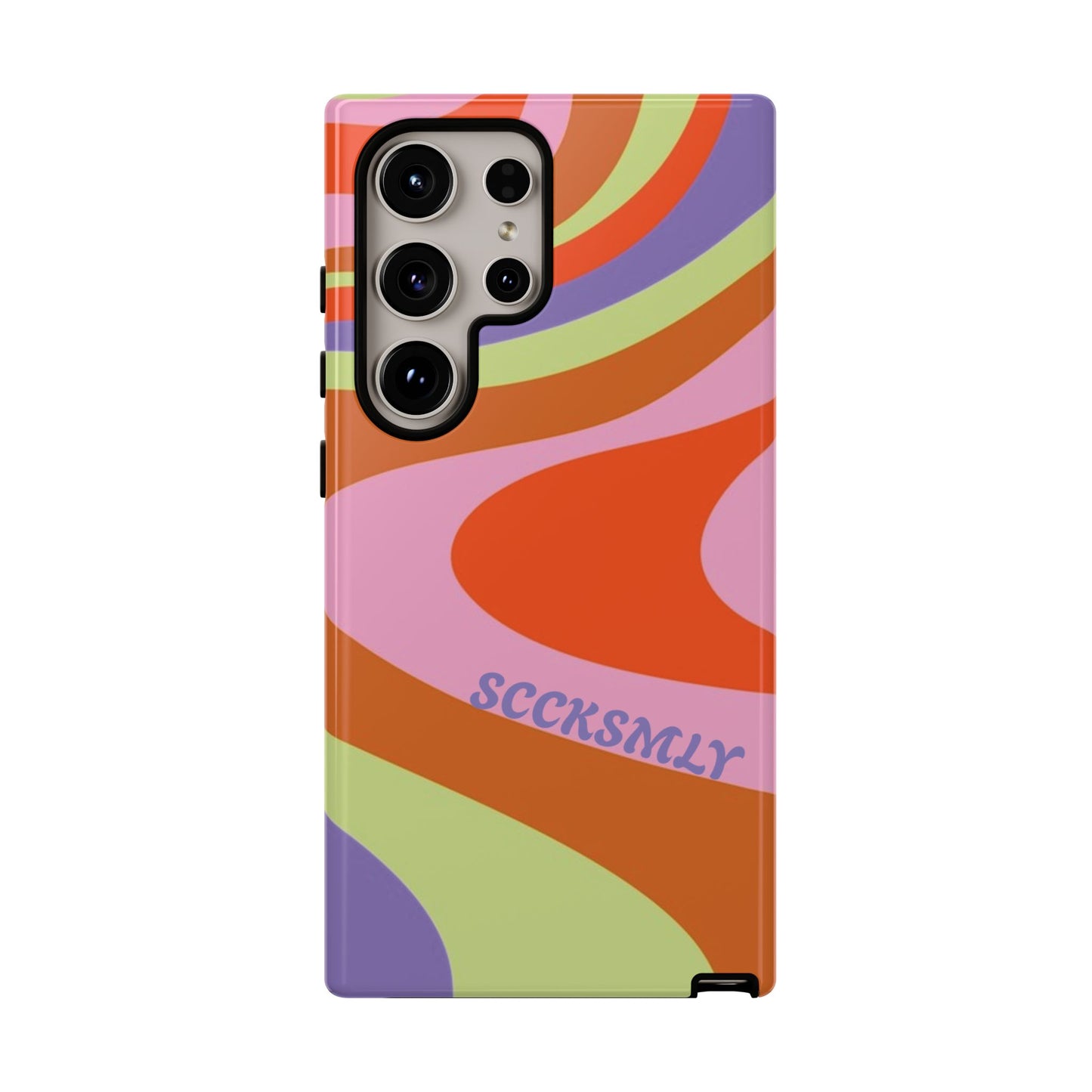 Curvy Swirl Phone Case for Samsung