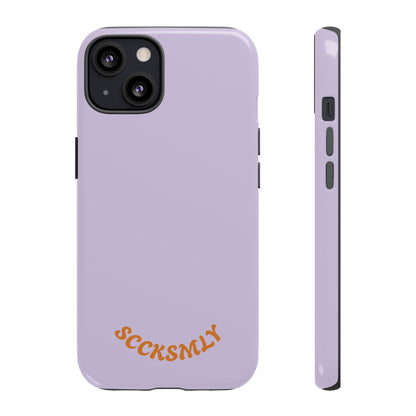 SOLID Lavender Mist Tough Case for Apple
