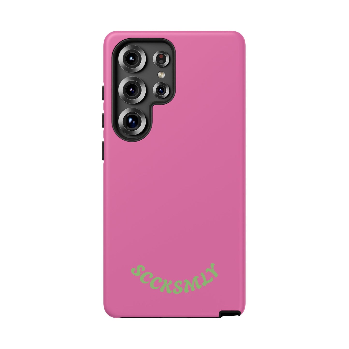 SOLID Sweet Static Pink Tough Case for Samsung