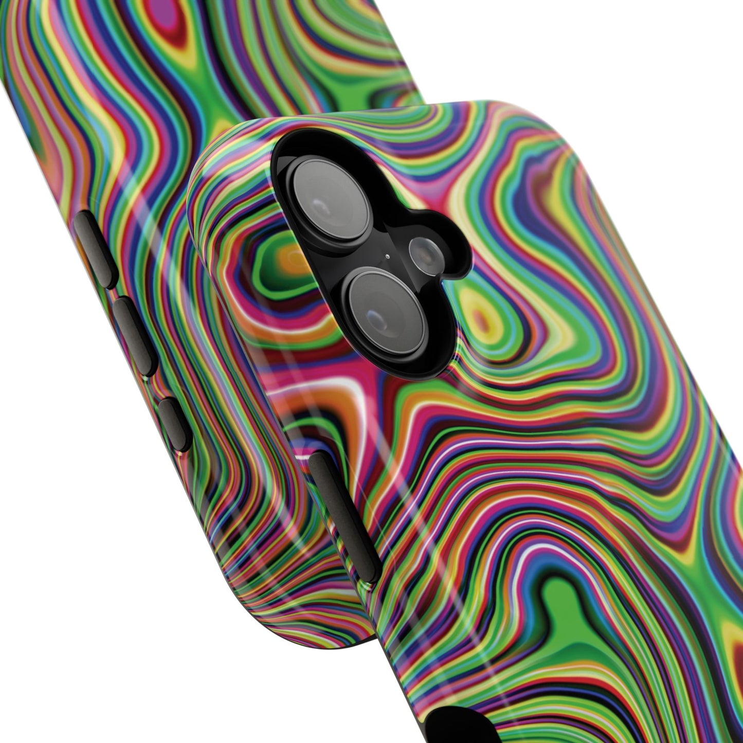 Acid Swirl Phone Case for Apple