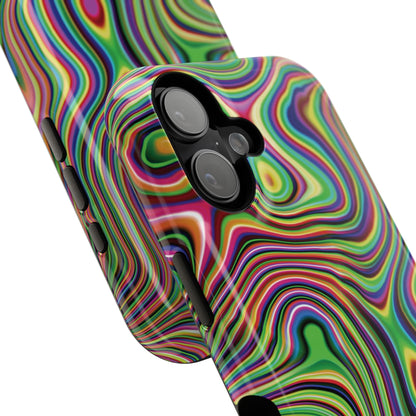 Acid Swirl Phone Case for Apple