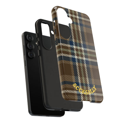 Earth and Sky Plaid Phone Case for Samsung