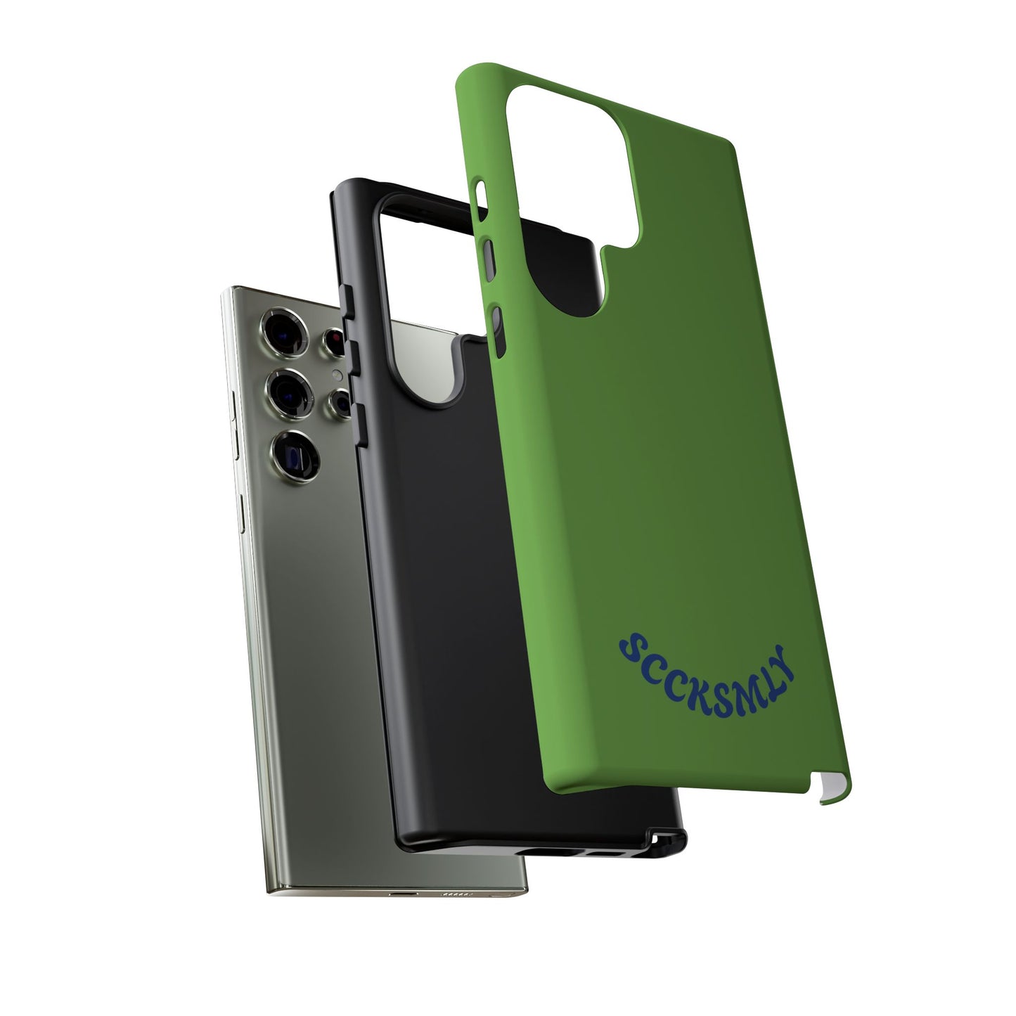 SOLID Matcha Moss Tough Case for Samsung