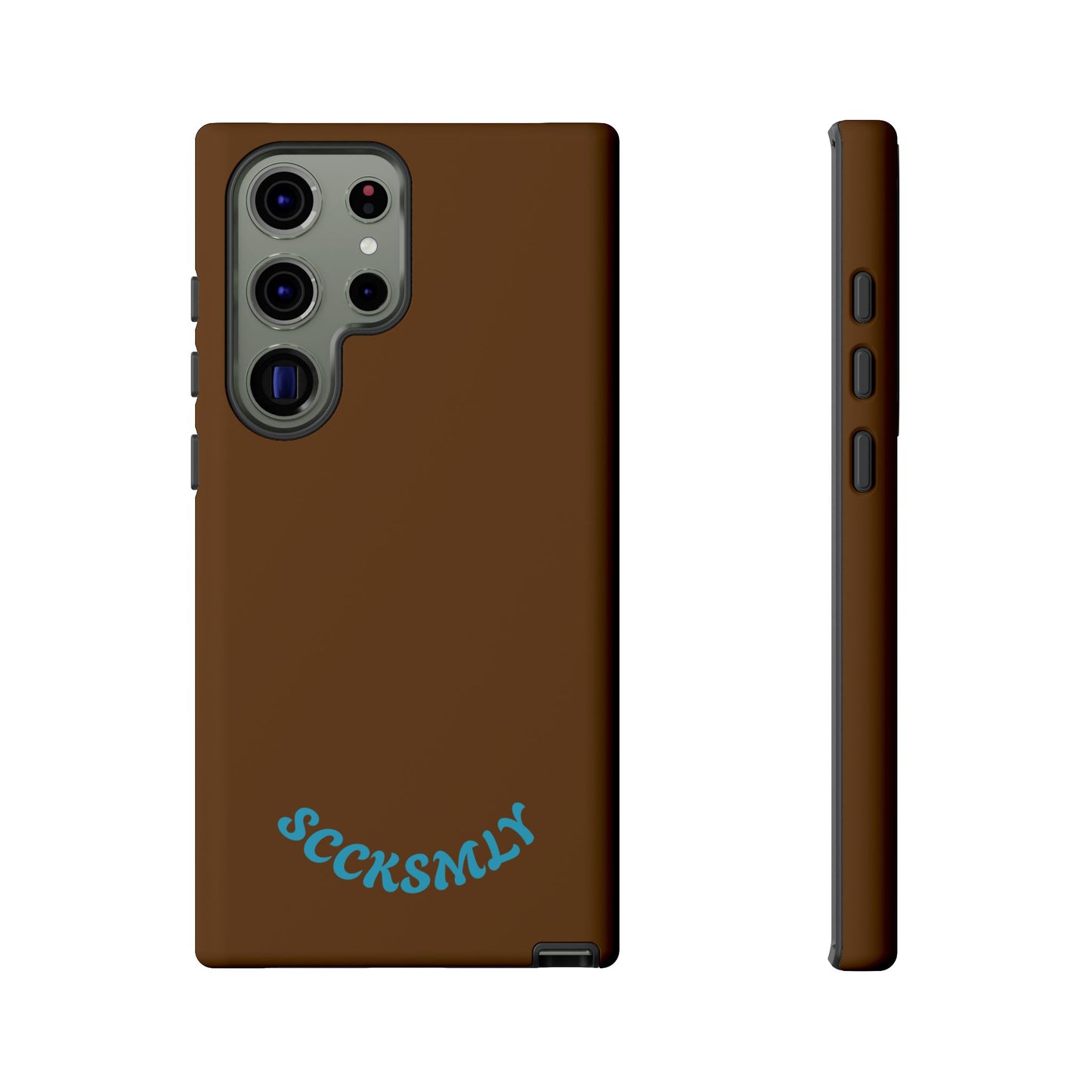 SOLID Chocolate Coco Tough Case for Samsung