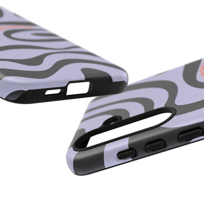 Purple Swirl Phone Case for Samsung