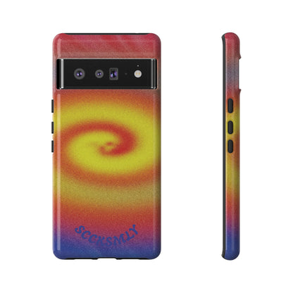 Toxic Spiral Tough Phone Case for Google Pixel
