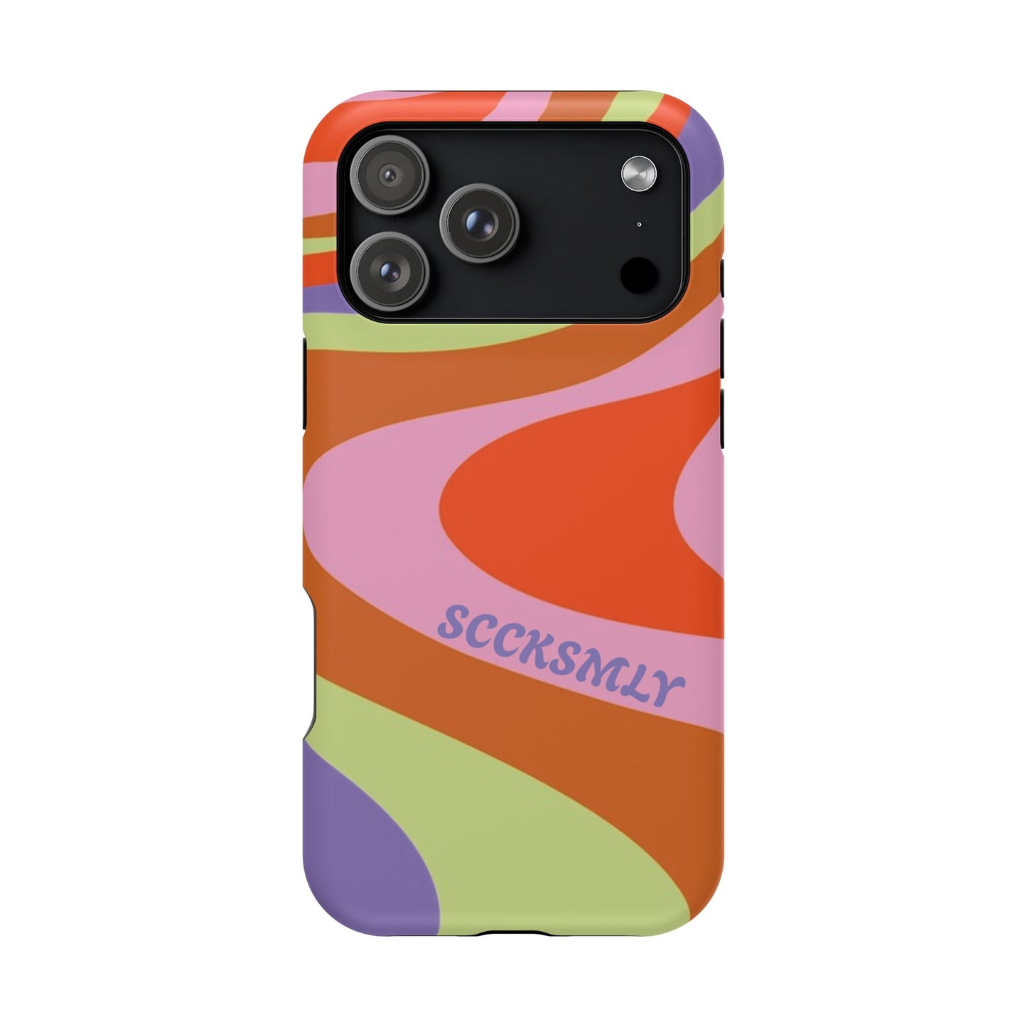Curvy Swirl Phone Case for Apple
