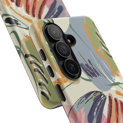 Botanical Strokes Palette Tough Phone Case for Samsung