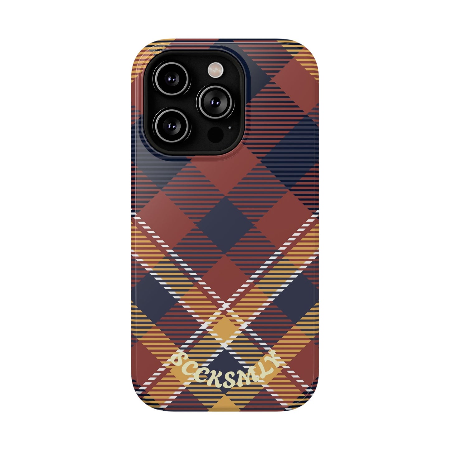 Harvest Tartan Phone Case for Apple