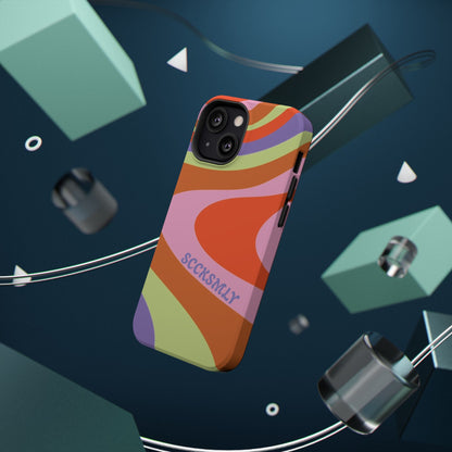 Curvy Swirl Phone Case for Apple