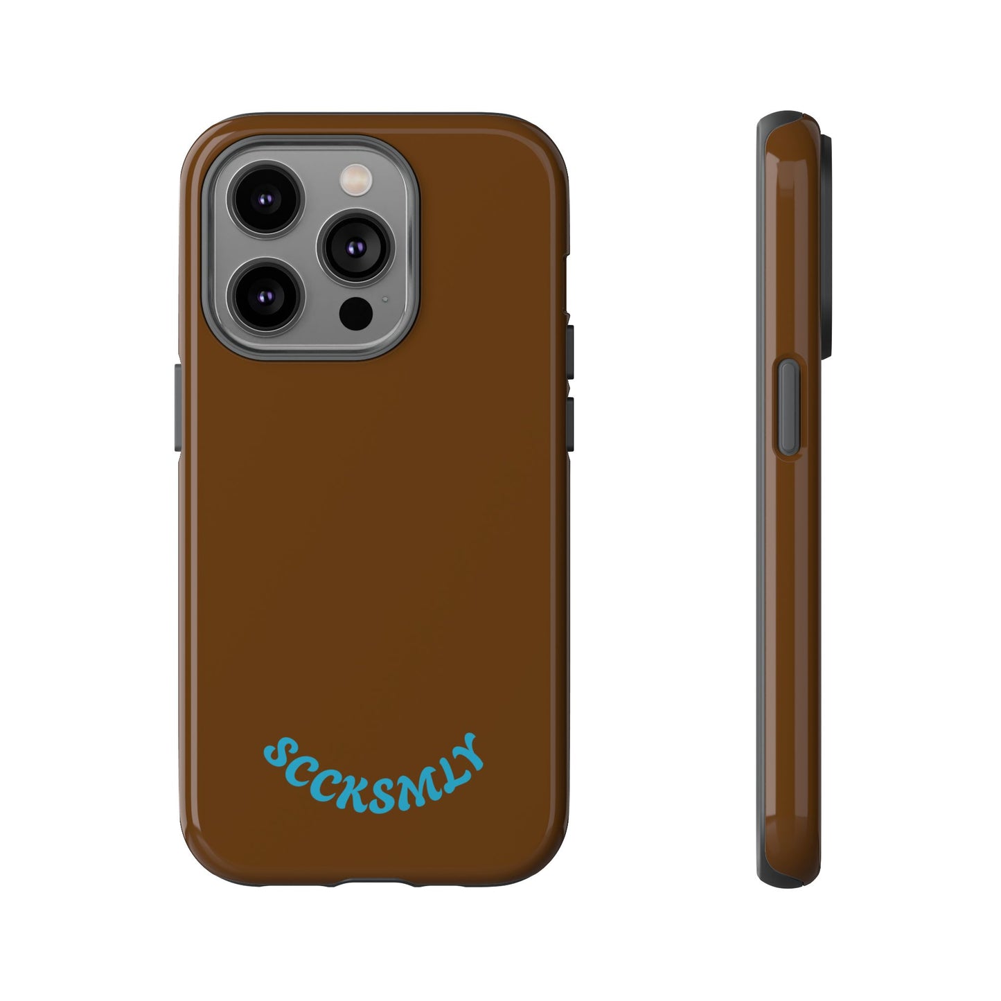 SOLID Chocolate Coco Tough Case for Apple