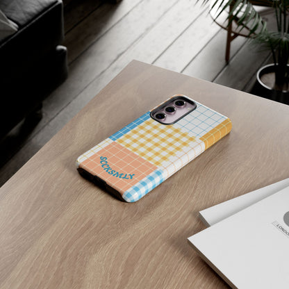 Joy Checkmate Phone Case for Samsung