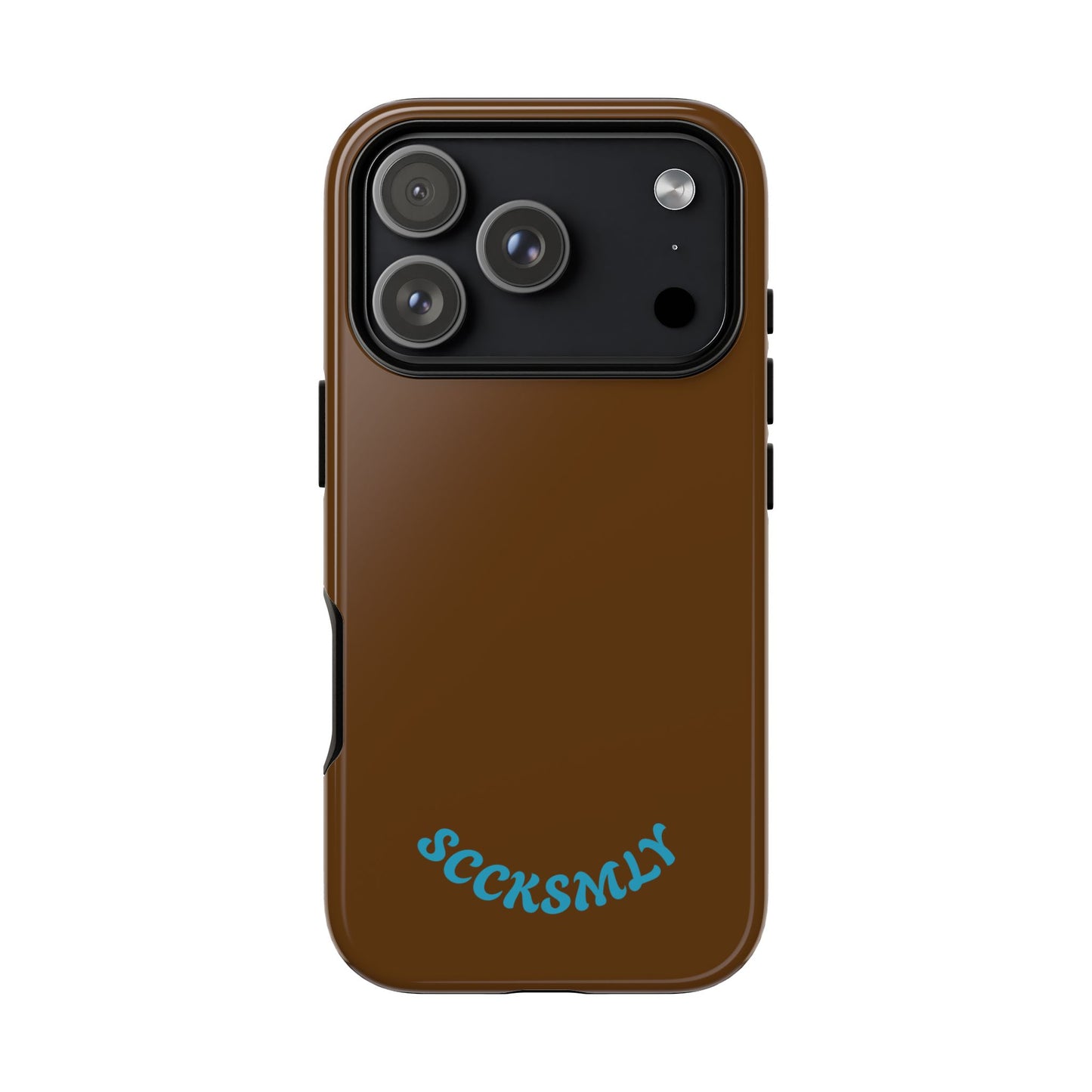 SOLID Chocolate Coco Tough Case for Apple