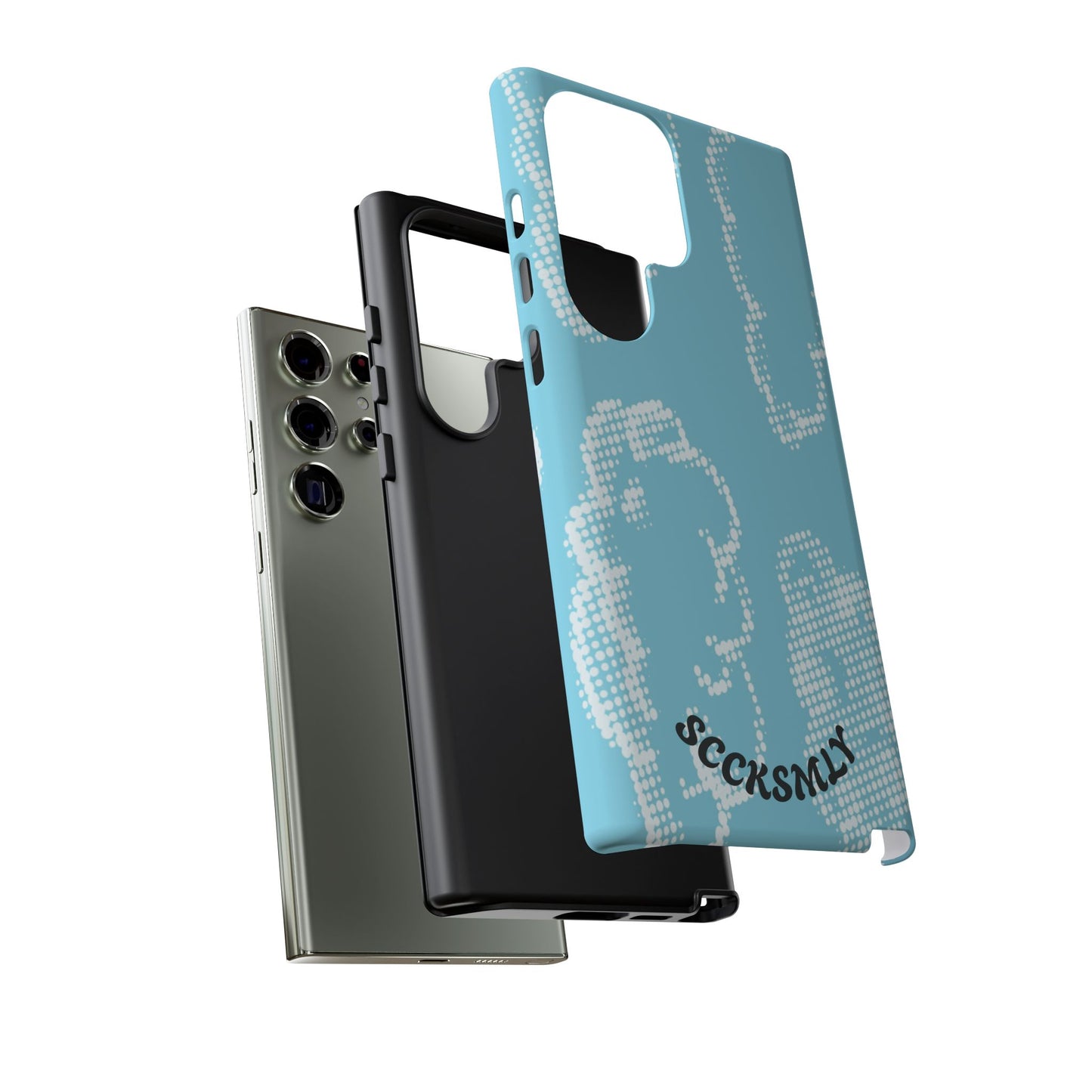 Comic Dot Sky Tough Phone Case for Samsung