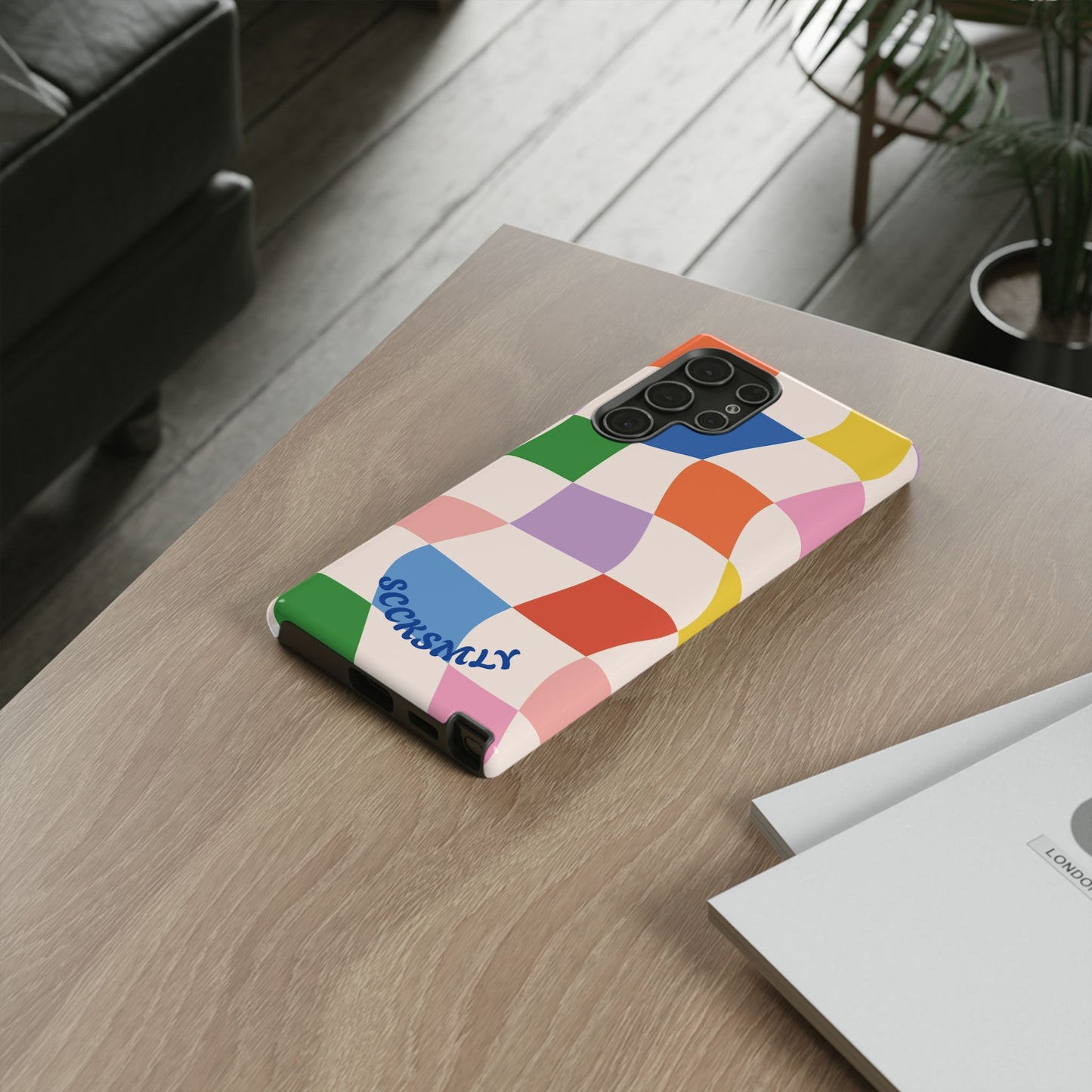 Checker Flicker Phone Case for Samsung