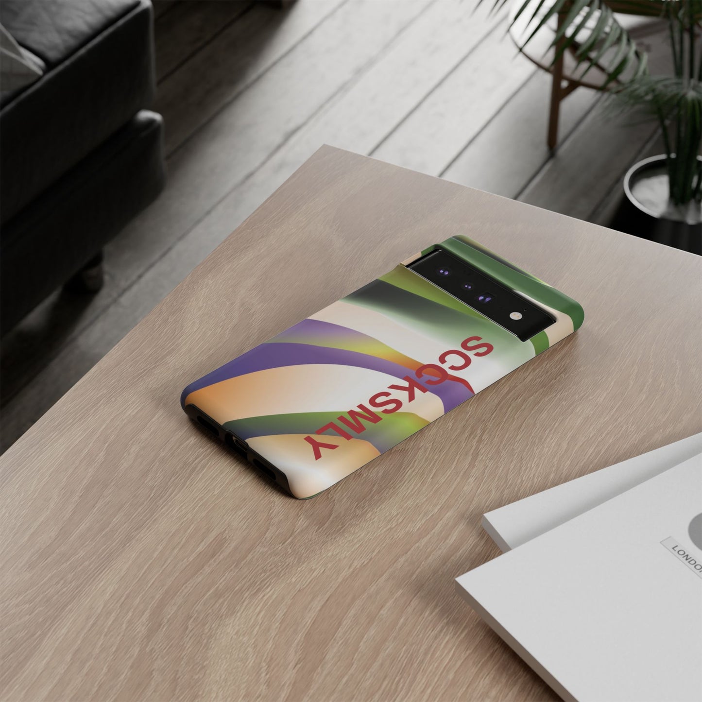 Green Waves Phone Case for Google Pixel