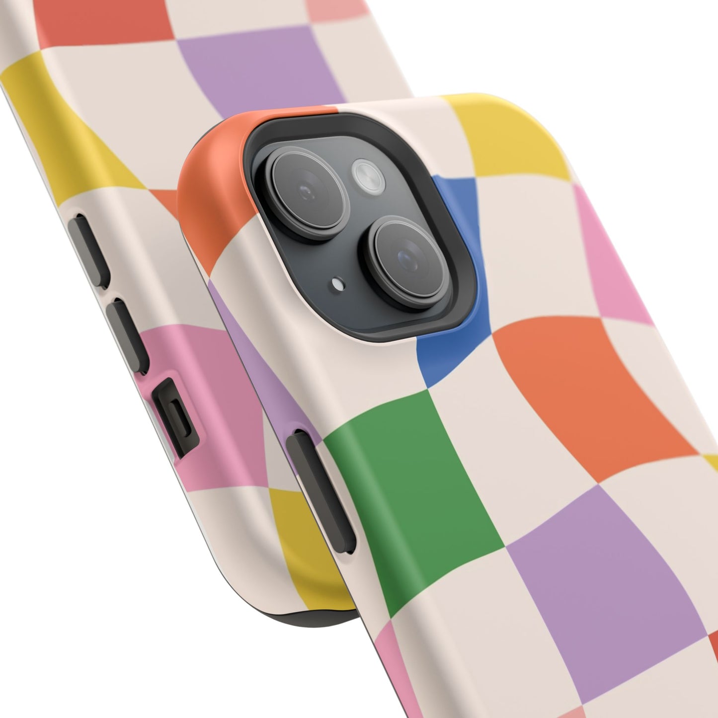 Checker Flicker Phone Case "IOS or Apple"