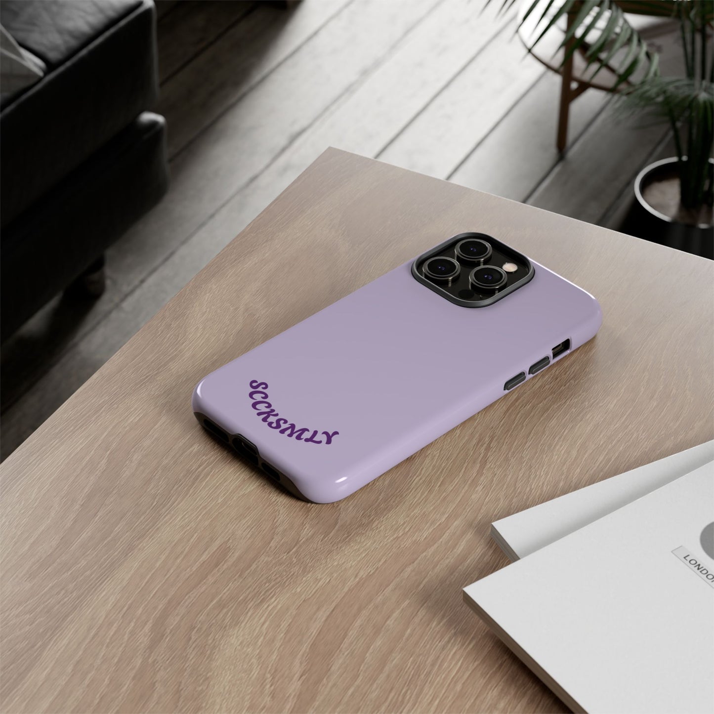 SOLID Morning Lilac Tough Case for Apple