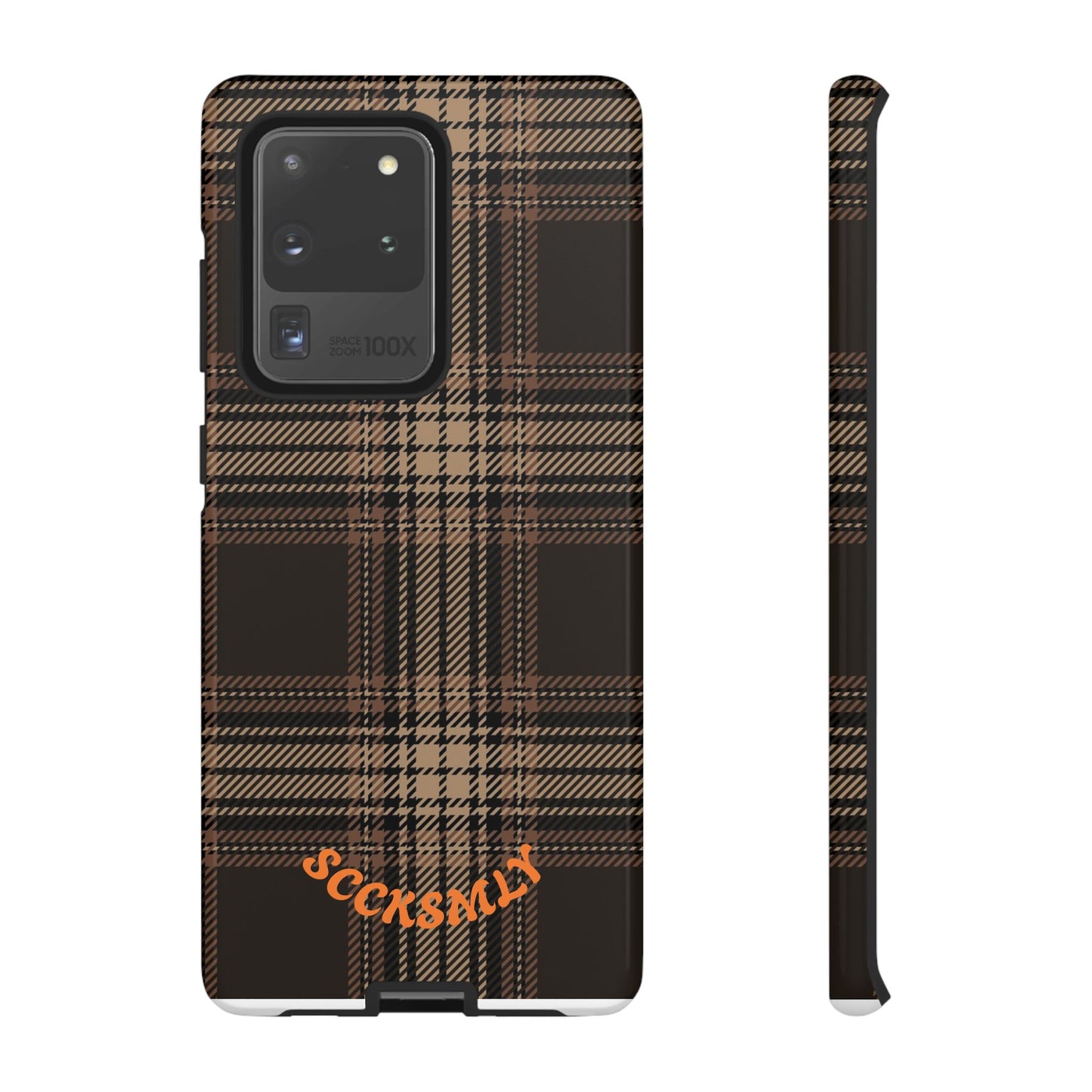 Brown Bread Plaid Tough Phone Case Samsung