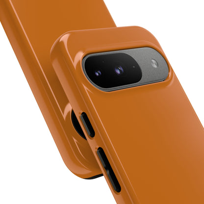 SOLID Terracotta Coal Tough Case for Google Pixel