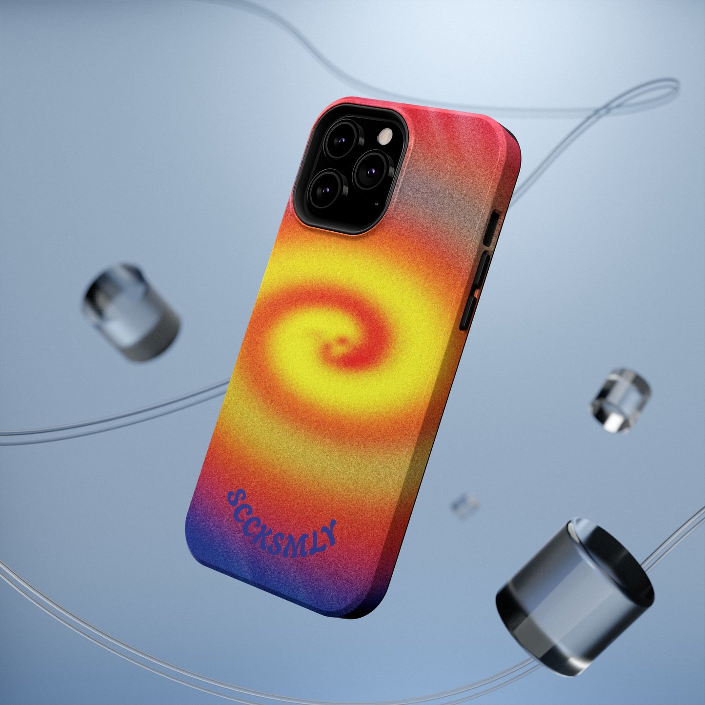 Toxic Spiral Tough Phone Case for Apple