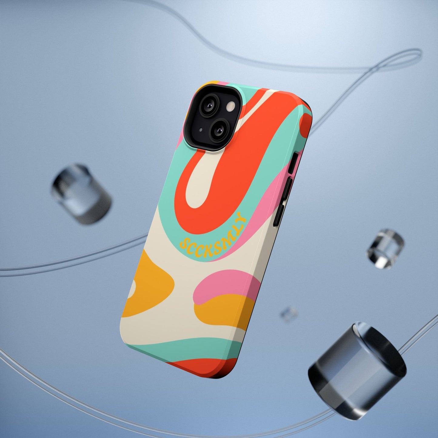 Psychodelic Acid Swirl Phone Case for Apple
