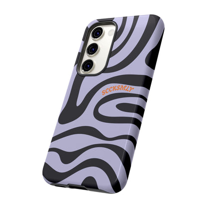 Purple Swirl Phone Case for Samsung