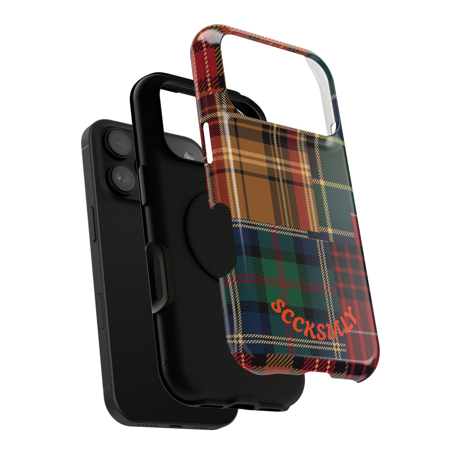 Heritage Hues Patchwork Tough Phone Case for Apple