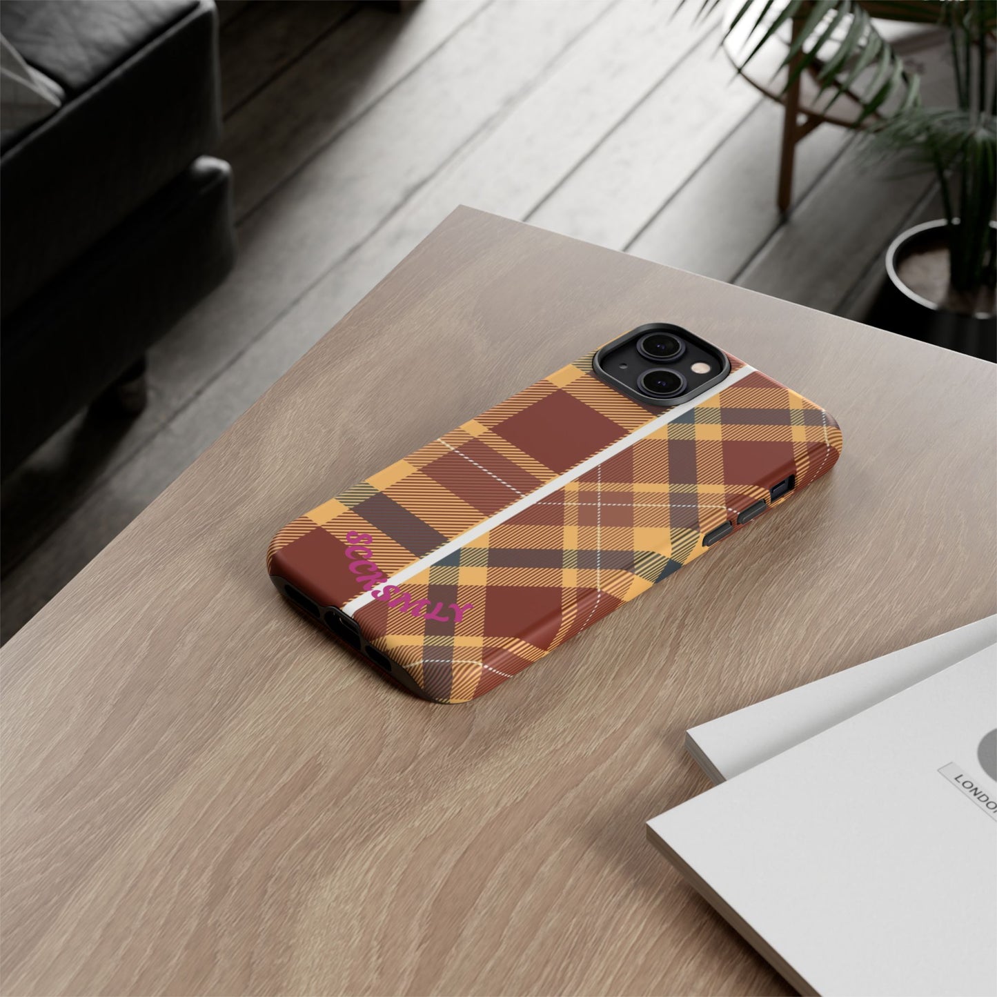 Autumn Plaid Phone Case for Apple