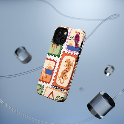 Tropical Print Phone Case for Apple