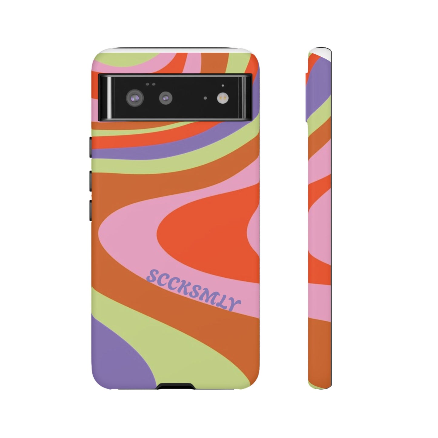 Curvy Swirl Phone Case for Google Pixel