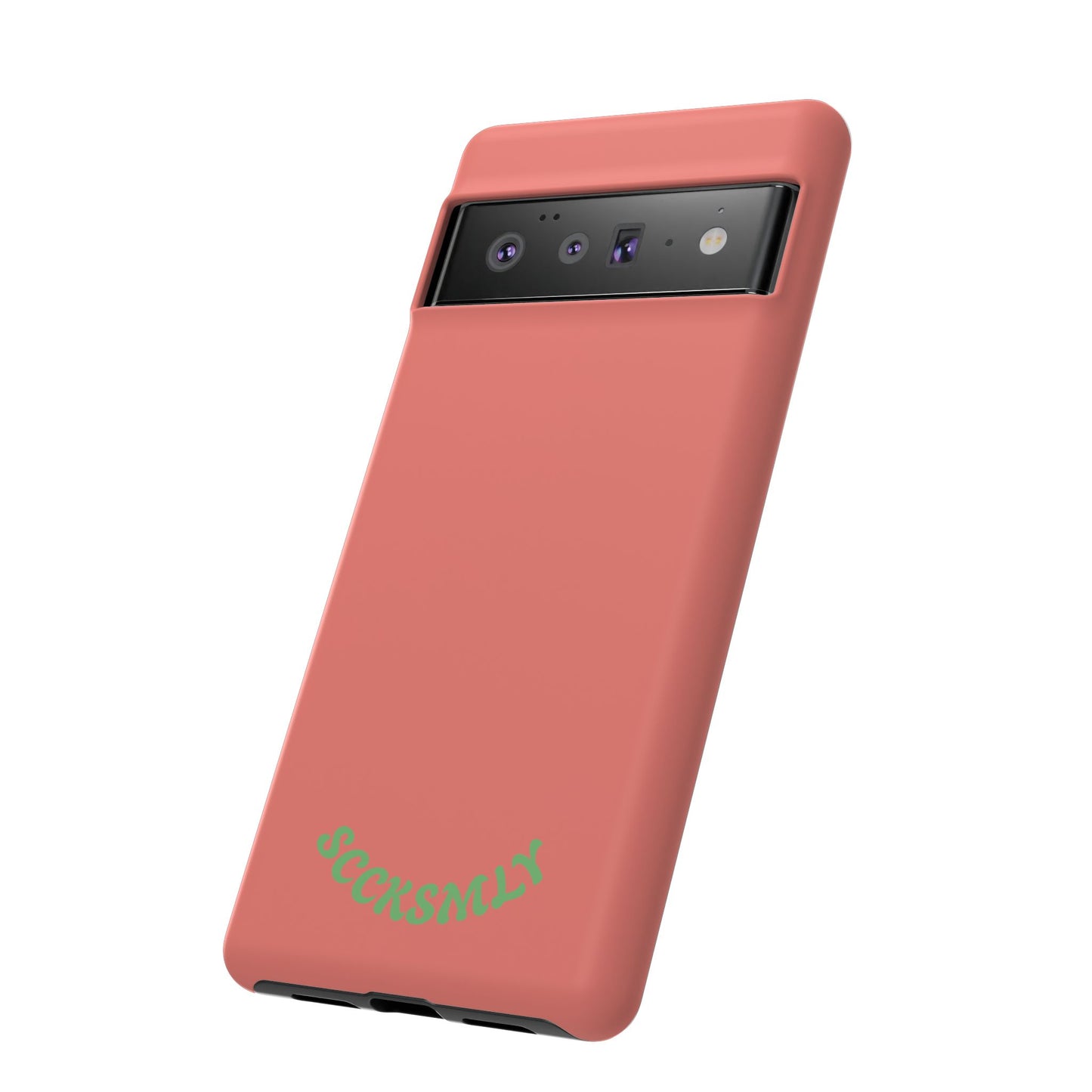 SOLID Guava Melon Wave Tough Phone Case for Google Pixel
