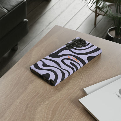 Purple Swirl Phone Case for Samsung