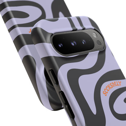 Purple Swirl Phone Case for Google Pixel
