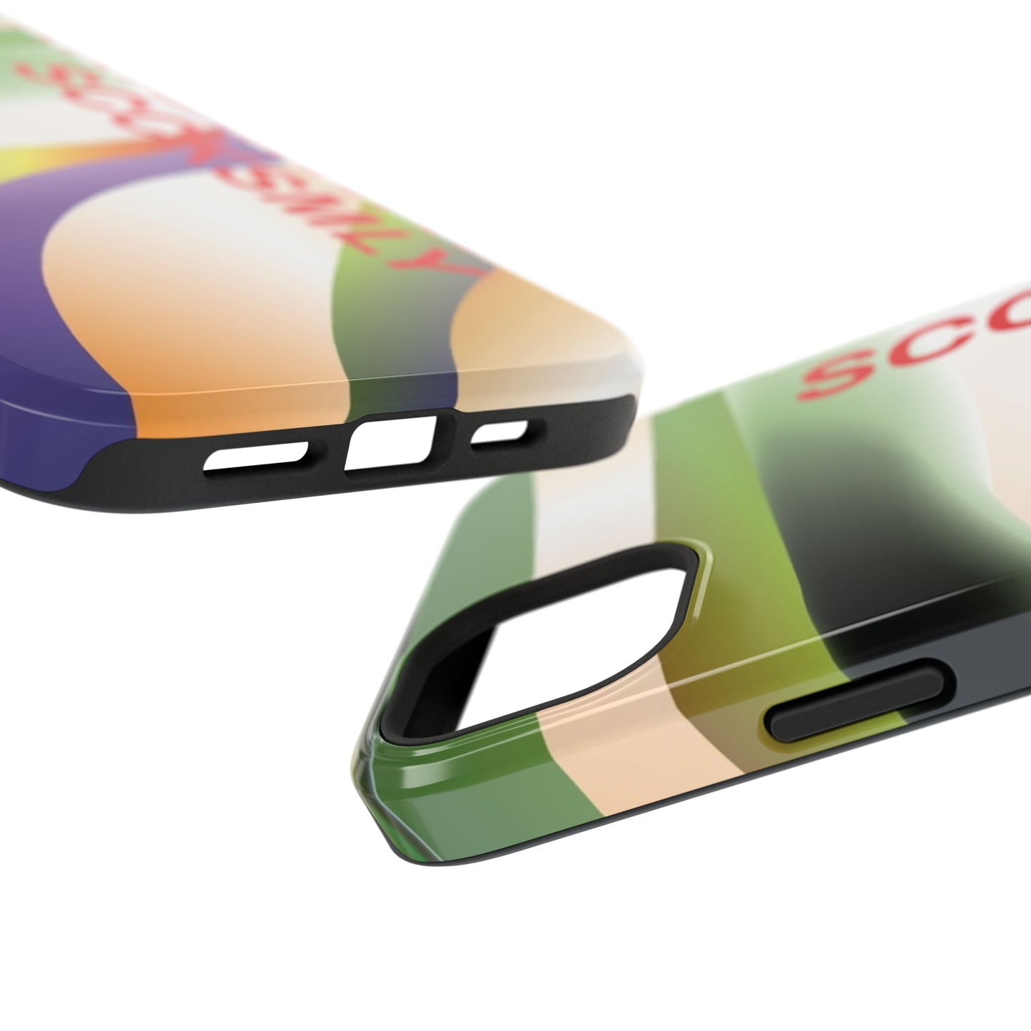 Green Waves Phone Case for "IOS or Apple"