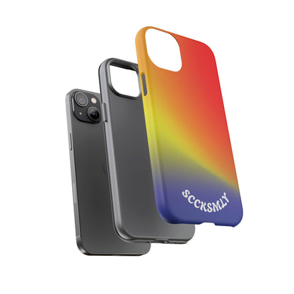 Volcanic Rain Tough Phone Case for Apple