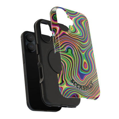 Acid Swirl Phone Case for Apple