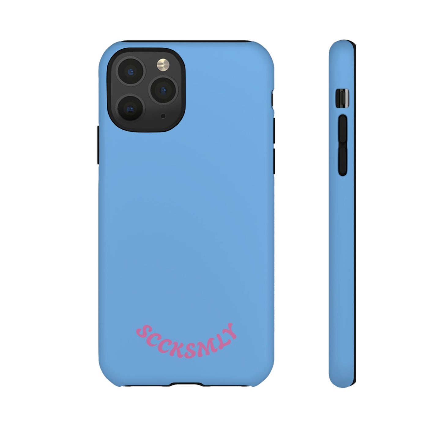 SOLID Blue Candie Tough Case for Apple