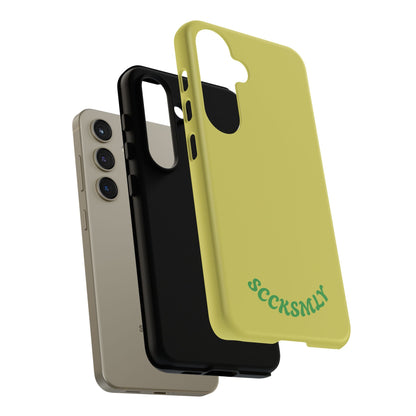 SOLID Lemon Pop Tough Case for Samsung